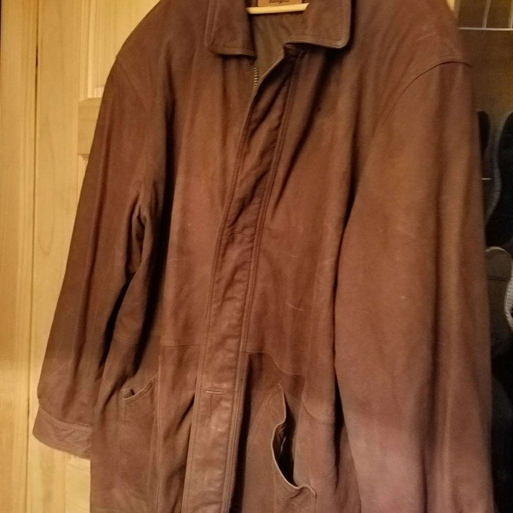 Marco Serafini Designs Leather Coat